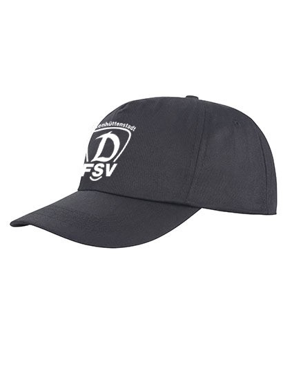 FSV Dynamo Eisenhüttenstadt - Basecap Houston 5-Panel Cap schwarz RH80