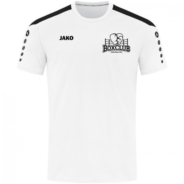 Boxclub Oberhavel Velten - JAKO T-Shirt Power weiß