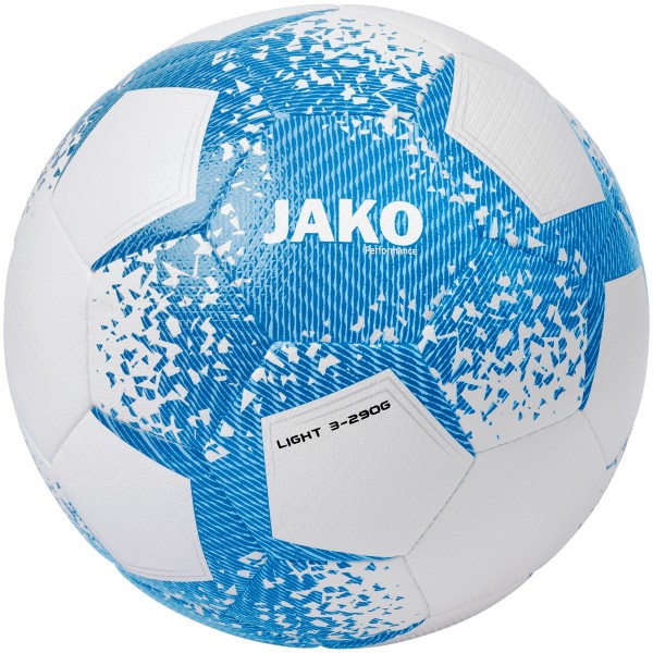 Jako Lightball Performance weiß/JAKO blau/lightblue-290g Gr. 3