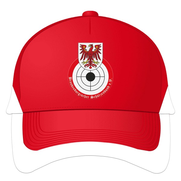 Brandenburgischer Schützenbund e.V. - 5 Panels Contrasted Cap Booster - red white - LC00595