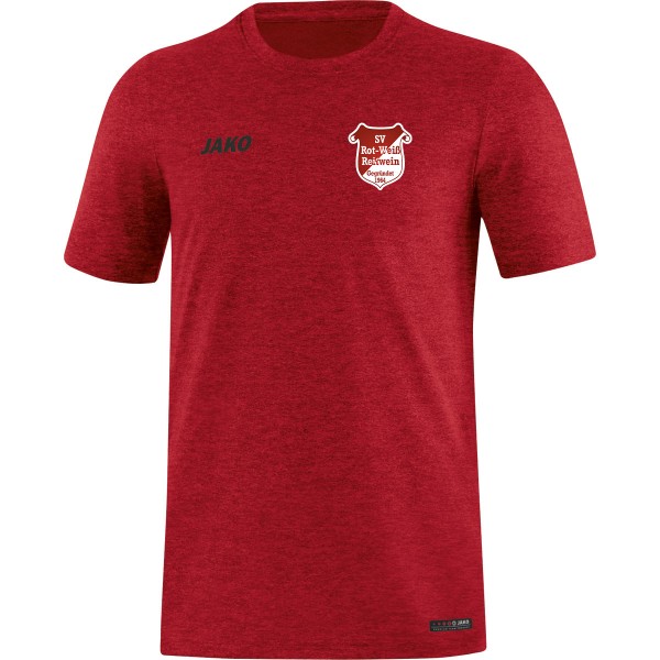 SV Rot-Weiß Reitwein - Jako T-Shirt Premium Basics rot meliert
