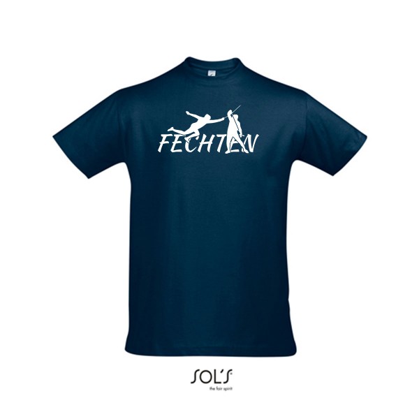 USC Viadrina Fechten - T-Shirt Imperial Herren french navy L190