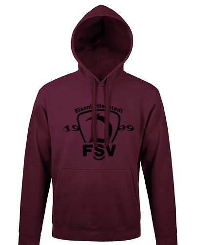 FSV Dynamo Eisenhüttenstadt - SOL´s Unisex Hooded Sweat-Shirt Snake &quot;Dynamo 1999&quot; burgundy L330