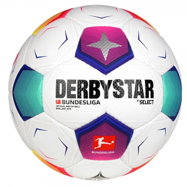 Derbystar Bundesliga Brillant Replica V23 Light Fußball 2023/2024 Größe 4