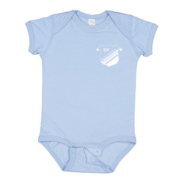 SV Blau-Weiss Markendorf - Infant Fine Jersey Short Sleeve Bodysuit - LA4424N - Light Blue