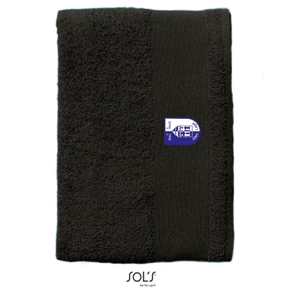 Blau Weiß Altes Lager - SOL Hand Towel Island 50 black L890