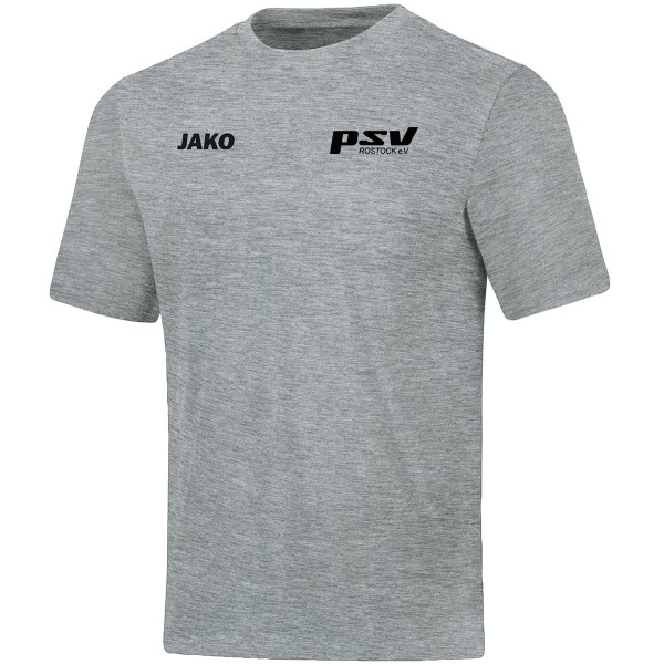 PSV Rostock - Judo - Jako T-Shirt Base hellgrau meliert