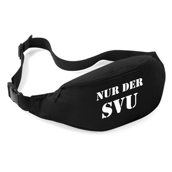 SV Union Booßen - BagBase Belt Bag Bauchtasche Unisex schwarz BG42