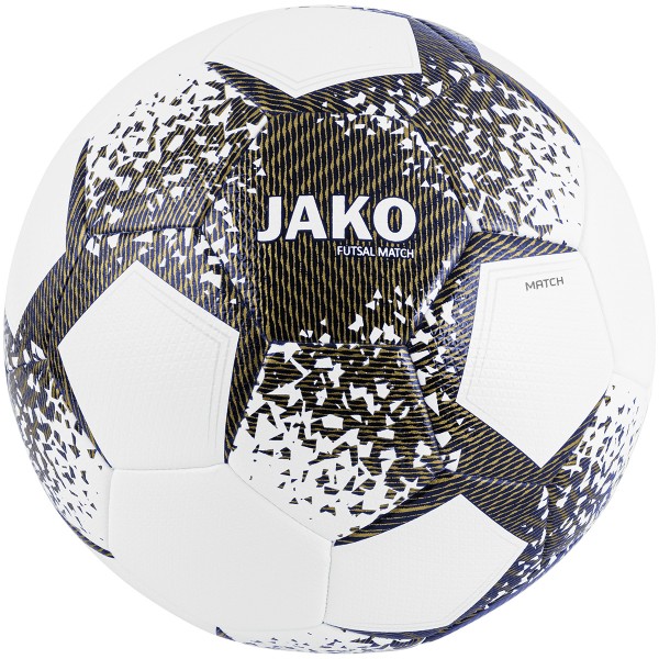 JAKO Spielball Futsal weiß/navy/gold