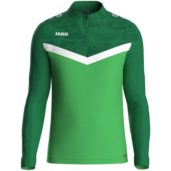 JAKO Ziptop Iconic soft green/sportgrün
