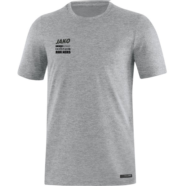 TSK Runners - Jako T-Shirt Premium Basics hellgrau meliert