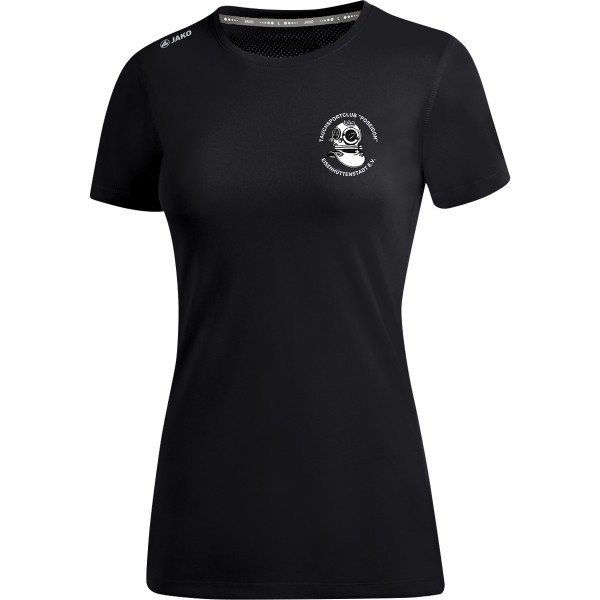 Tauchsportclub Poseidon - Jako T-Shirt Run 2.0 Damen schwarz 6175-08