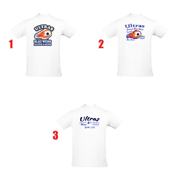Blau Weiß Altes Lager - T-Shirt Imperial Unisex white L190