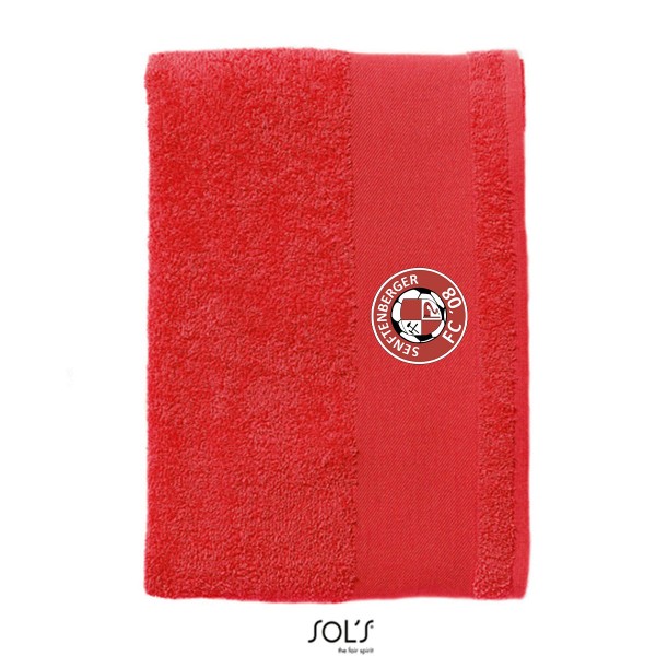 Senftenberger FC &#039;08 - SOL Bath Towel Island 70 Red L891
