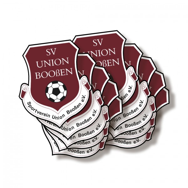 SV Union Booßen - Sticker ohne Hintergrund 10stk