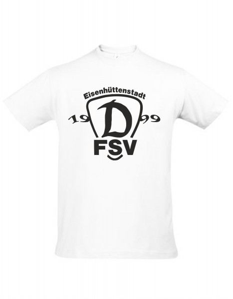 FSV Dynamo Eisenhüttenstadt - FAN T-Shirt &quot;Dynamo 1999&quot; Imperial Kinder white L190K