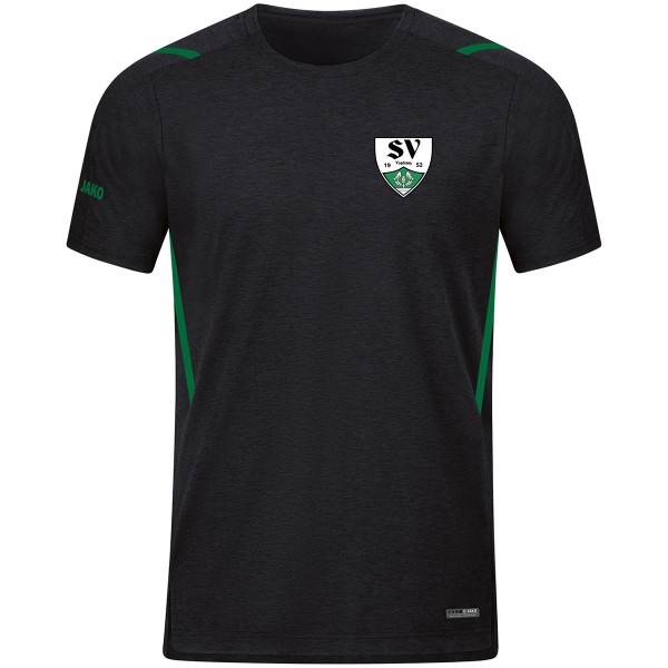 SV Vogelsang - Jako T-Shirt Challenge schwarz meliert/sportgrün