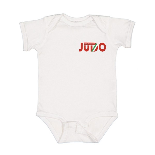 Judo-Club 90 Frankfurt (Oder) - Infant Fine Jersey Short Sleeve Bodysuit - LA4424N - white