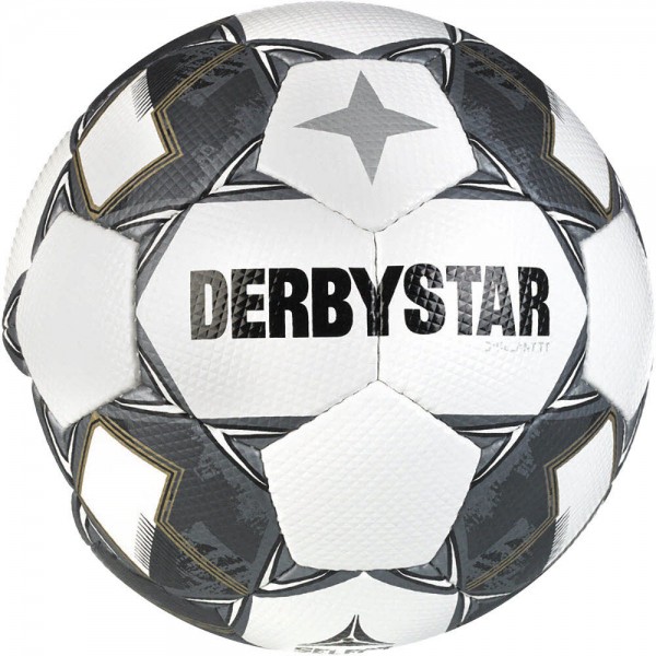 DERBYSTAR Brillant TT V24 Trainingsball weiß/silber - Größe 5