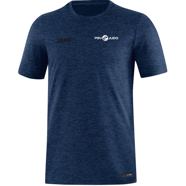 PSV Judo FFO - Jako T-Shirt Premium Basics marine meliert
