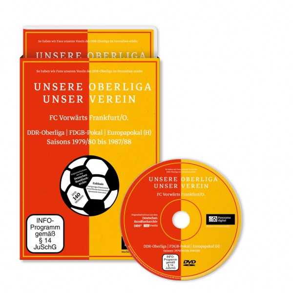 DVD - FC Vorwärts Frankfurt/O - UNSERE OBERLIGA - UNSER VEREIN
