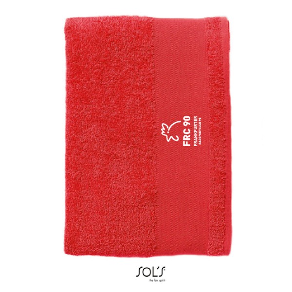 Frankfurter Radsportclub 90 - SOL Bath Towel Island 70 Red L891