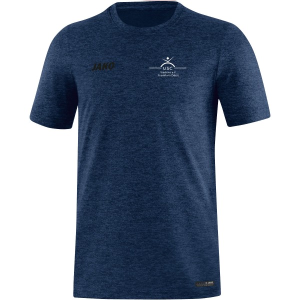 USC Viadrina Fechten - Jako T-Shirt Premium Basics marine meliert