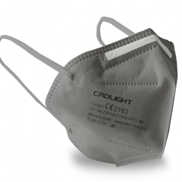 Crdlight FFP2 Atemschutzmaske grau - CE2163