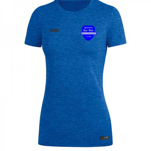 SV Blau-Weiss Heinersdorf - Jako T-Shirt Premium Basics Damen royal meliert 6129-04