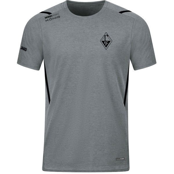1. FC Frankfurt (Oder) - Jako T-Shirt Challenge steingrau meliert/schwarz