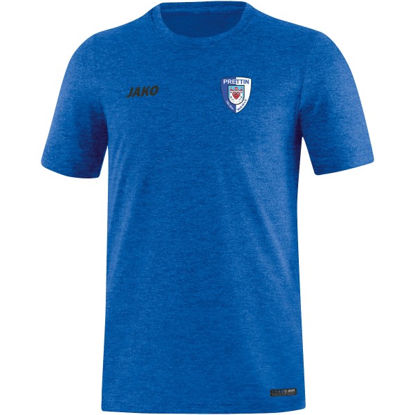 TSV Blau-Weiß 90 Prettin - Jako T-Shirt Premium Basics royal meliert