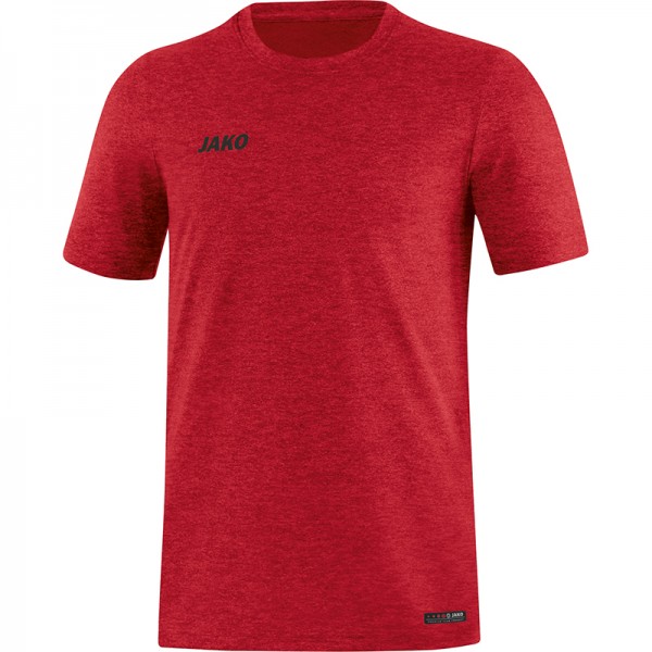 Jako T-Shirt Premium Basics Herren rot meliert 6129-01