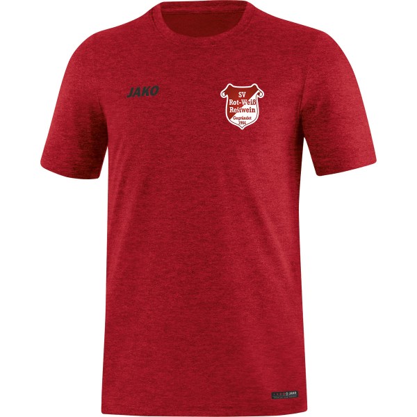 SV Rot-Weiß Reitwein - Dart - Jako T-Shirt Premium Basics rot meliert